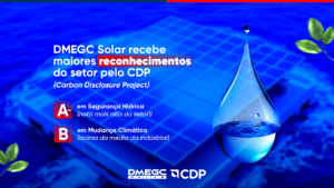 DMEGC recebe notas líderes do setor no CDP para Segurança Hídrica e Mudança Climática