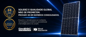DMEGC Solar assume a 4ª posição no Ranking Global da Wood Mackenzie e obtém classificação Grau A em Bancabilidade
